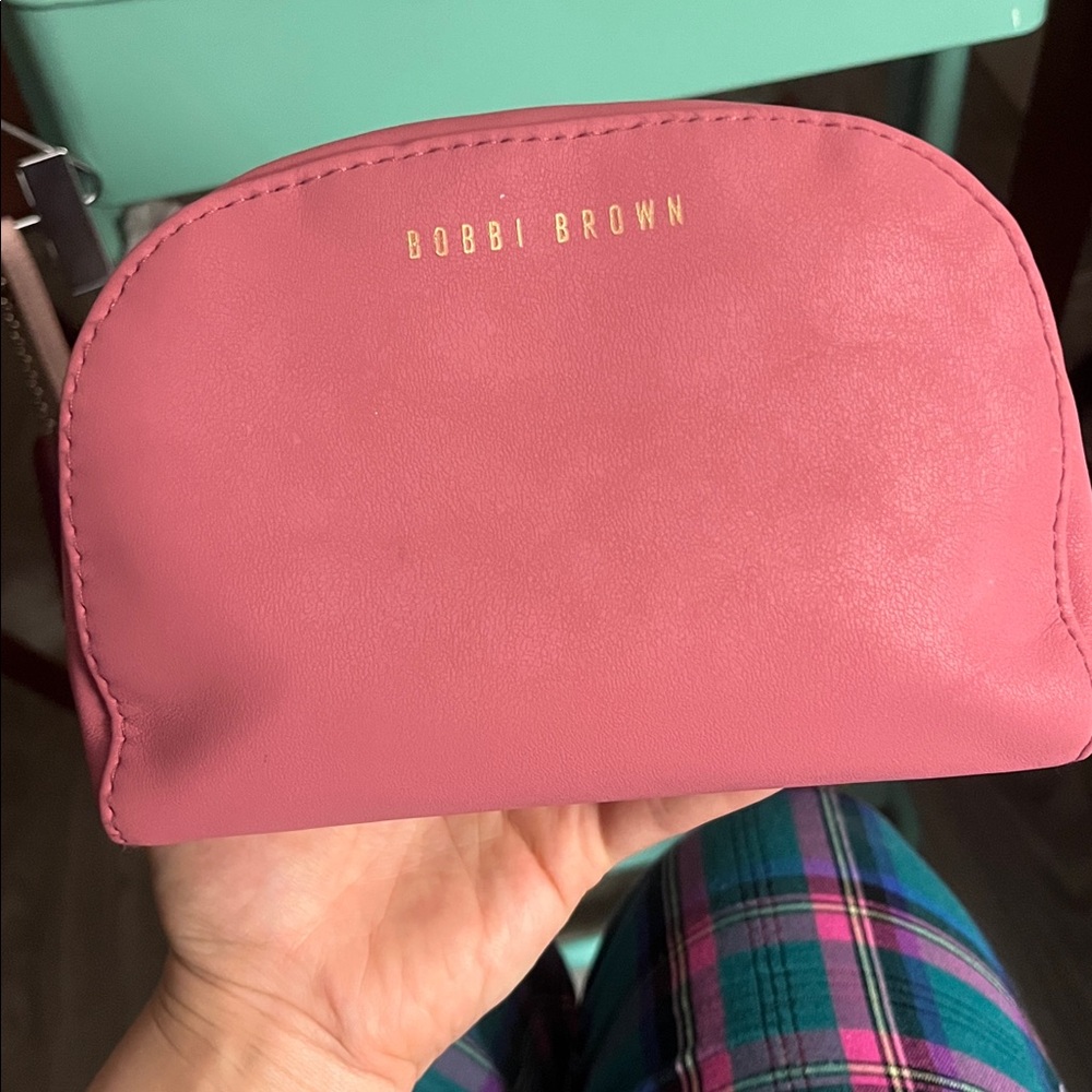 Bobbi Brown Mauve Pink Cosmetic Bag - Picture 1 of 6